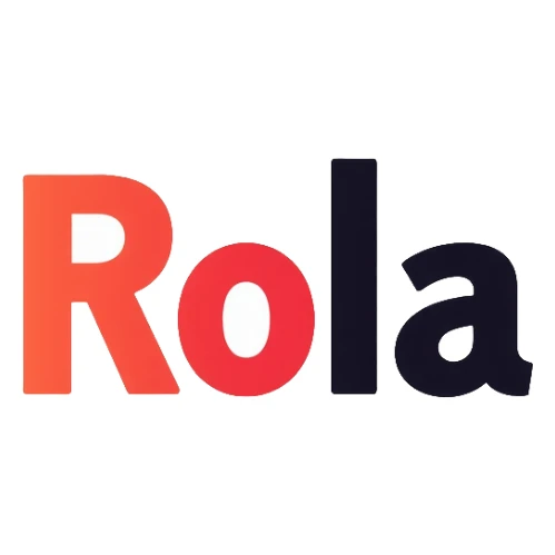 The text "Rola" sticker