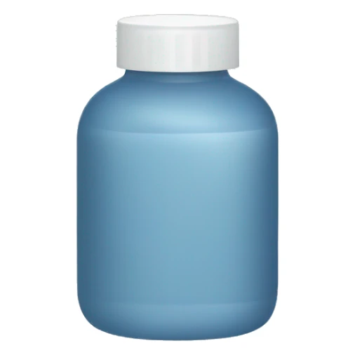 blue-grey bottle of scalp scrub sticker