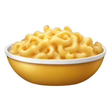 bowl of mac and cheese  sticker