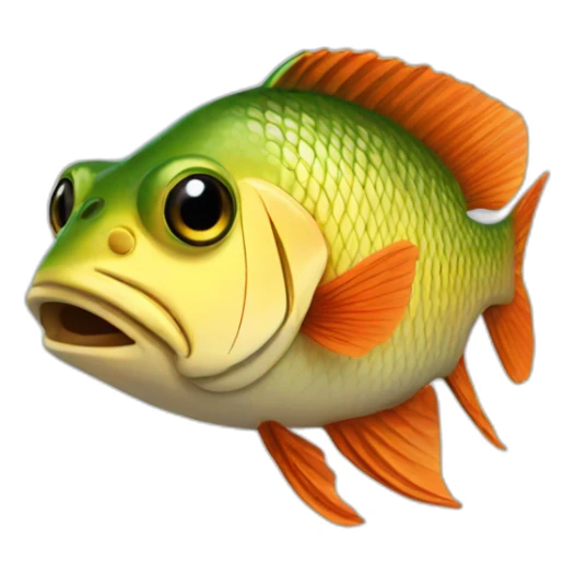 Poisson homme  sticker