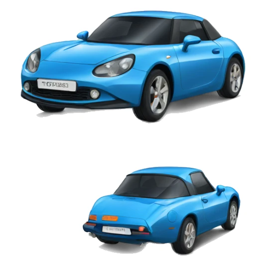 Voiture de sport alpine  sticker