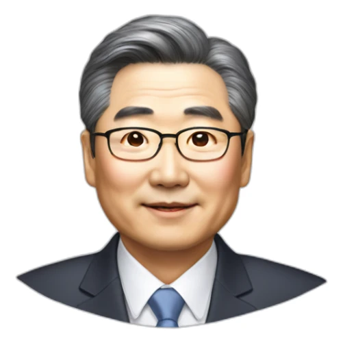 Chairman of Hanwha group, Korea sticker