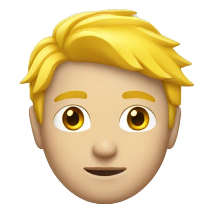 yellow hair, short cut, white person with a tatical armor sticker