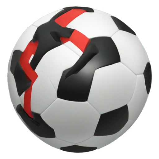 Kick-off in football/soccer sticker