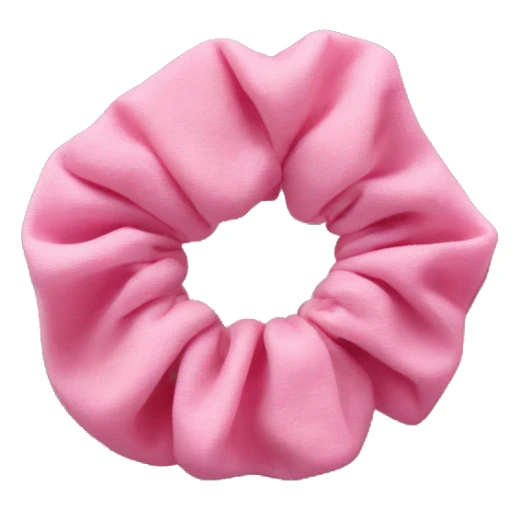 Pink scrunchie  sticker