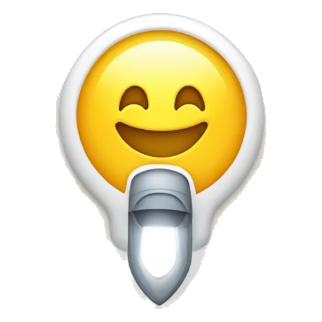 emoji denoting the phrase "Your smile lights up my day" sticker