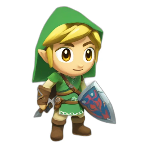 Link Zelda Breath of the wild sticker