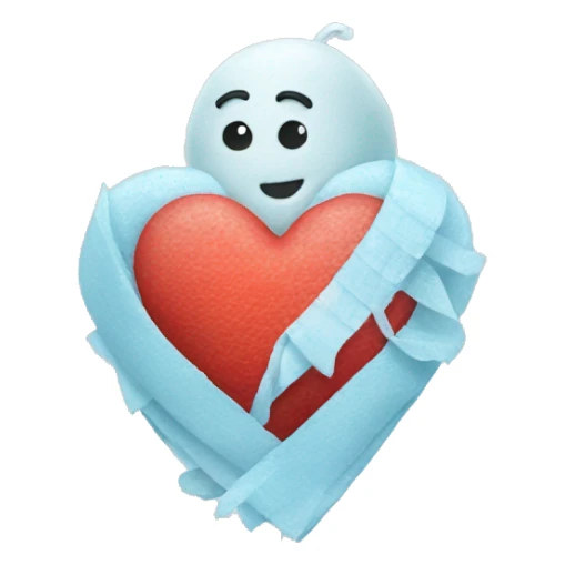 Frozen and bandages heart sticker