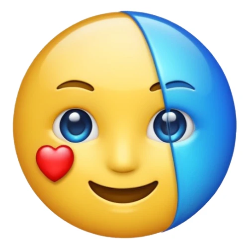 Create a verify meta parody badge  emoji with this ✅🔵 sticker