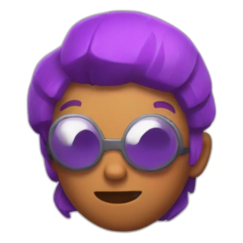 Shelly dans Brawl Stars sticker