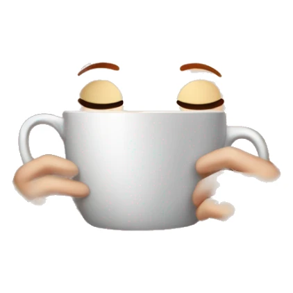 redhead girl inside a blanket sipping coffee eyes closed sticker