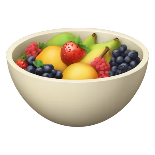 Asai fruits bowl  sticker