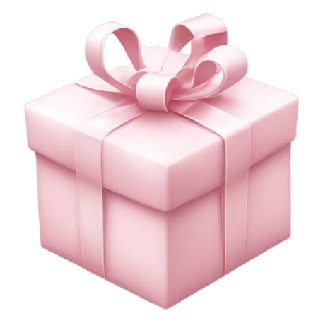 Light pink Christmas gifts under a white Christmas tree  sticker