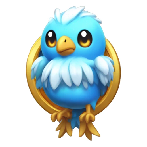 pokemon articuno pumpkin badge medal future socute sticker