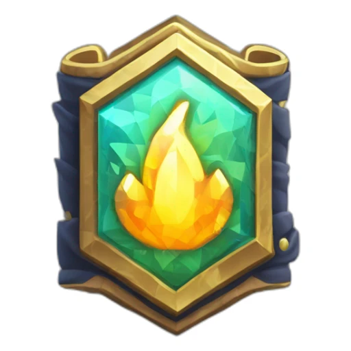 Pixel Badge Book History Paper Diamond Flame Shiny Glow Reward Legendary Unique Epic sticker