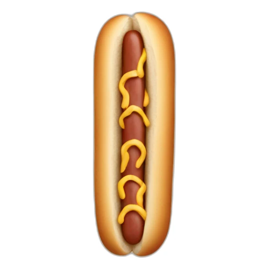 A man made of hotdogs sticker