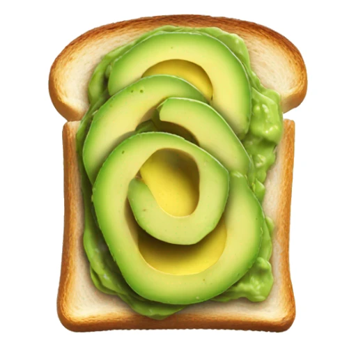Avocado toast  sticker