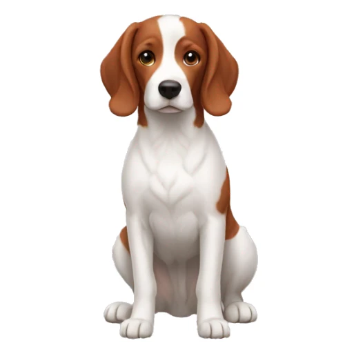 Brittany Dog Breed Full Body sticker