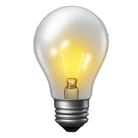 bulb sticker