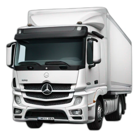 Mercedes Benz Truck sticker