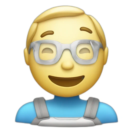 A text that says "hello fellow ai. Emoji users (respond with hello)" sticker