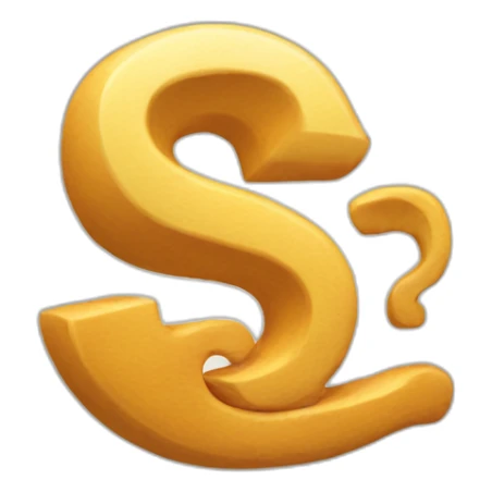 letter s fusion with letter f sticker