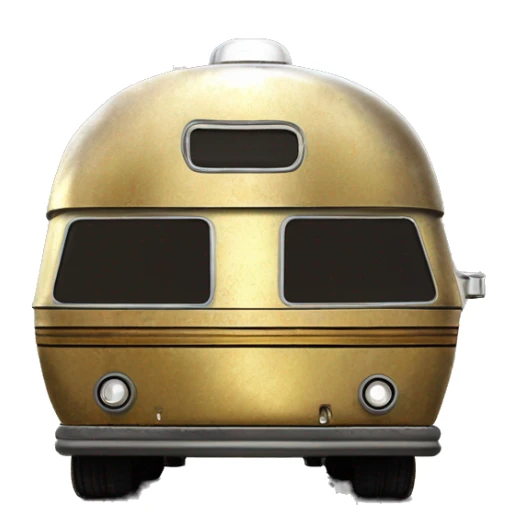 Side view 1973 Winnebago motor home C-3PO tarnished from space sticker