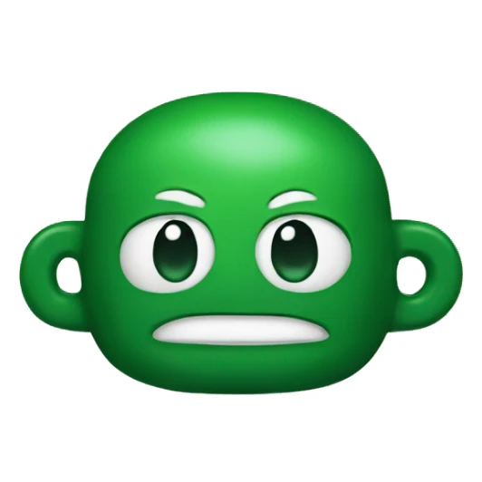 Green paci  sticker