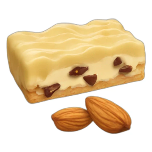 Turrón de Jijona con almendras y niel sticker