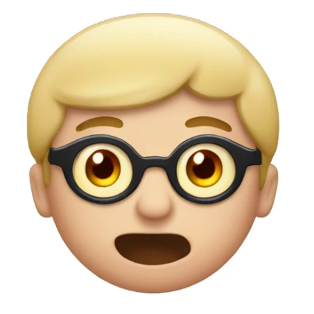 Um porco com olho vermelho sticker