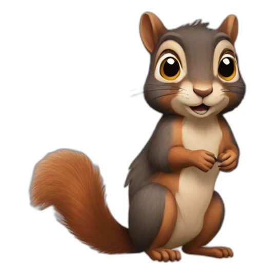 Harry Potter but he’s actually a squirrel sticker