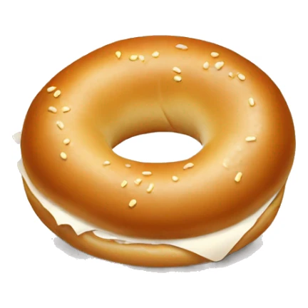 Bagel sticker