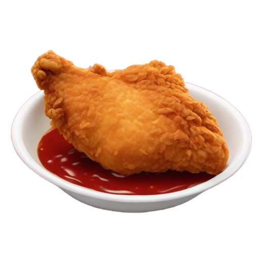 raising cane's chicken dipping into sauce sticker