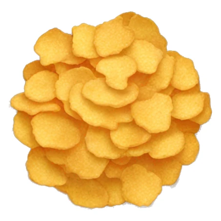 A single small bowl of cornflakes sticker