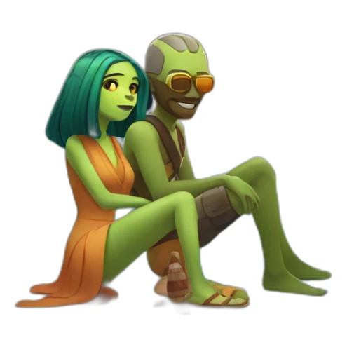 Shiev palatine on holiday with Hera syndulla sticker