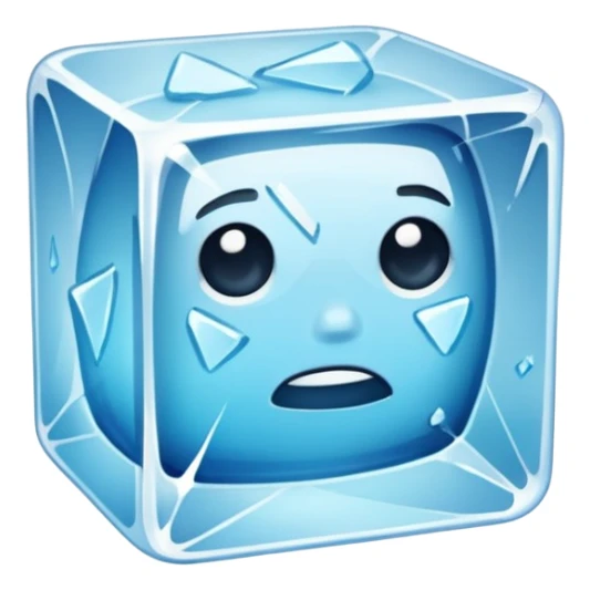 ice full of glass sticker