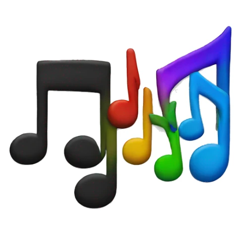 music logo sticker