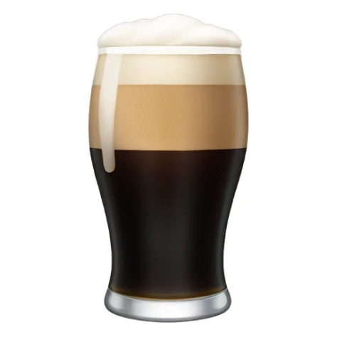 Pint of Guinness sticker