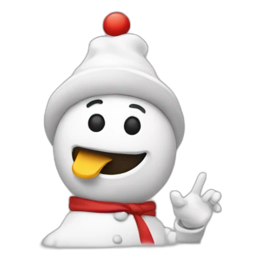 Bonhomme qui fait un dab sticker
