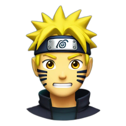 naruto neon sticker
