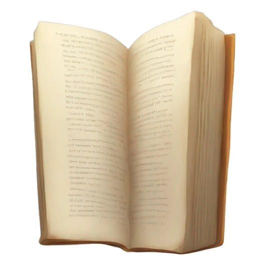 a book with the emotion of embarrassment  sticker