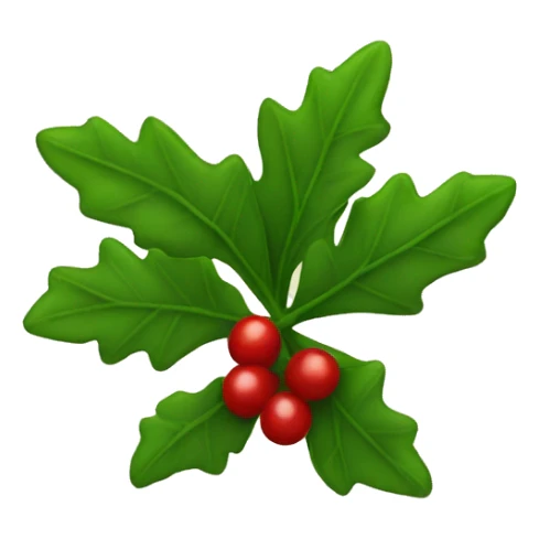 Mistletoe sticker