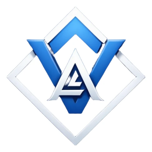 Logo with a L and a M team esport sticker