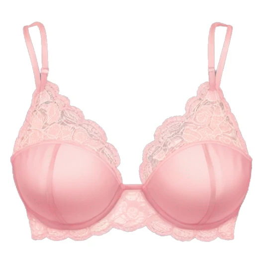 pink lace bikini top  sticker