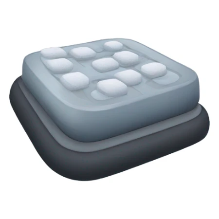 Air pads with pin sticker