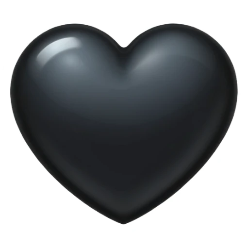 Q sea este 💘 pero q se de color negro  sticker