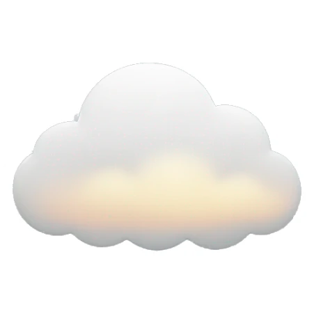 the outline of a cloud using the chain emoji sticker