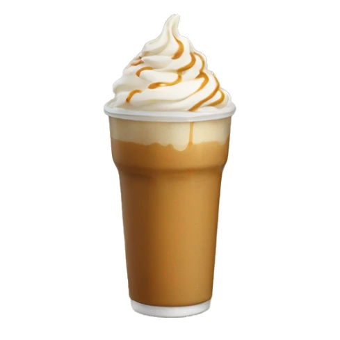 caramel frappe chino  sticker