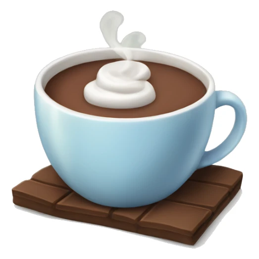 cup of hot cocoa sticker