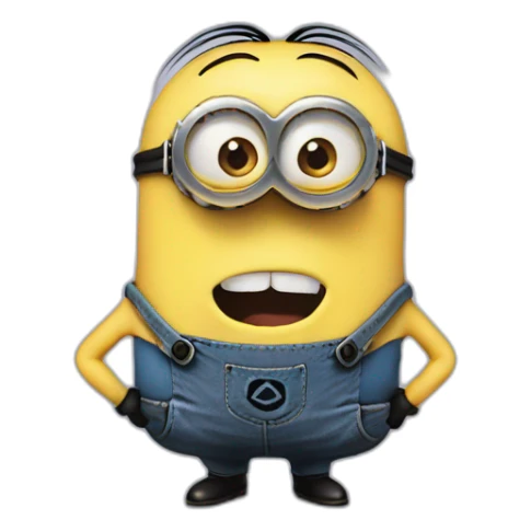 laughter emoji but it's a minion crying  sticker
